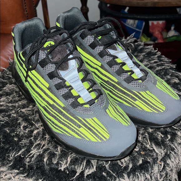 Nike air max jacquard black volt black sneaker shoes men’s 11 - Picture 3 of 10